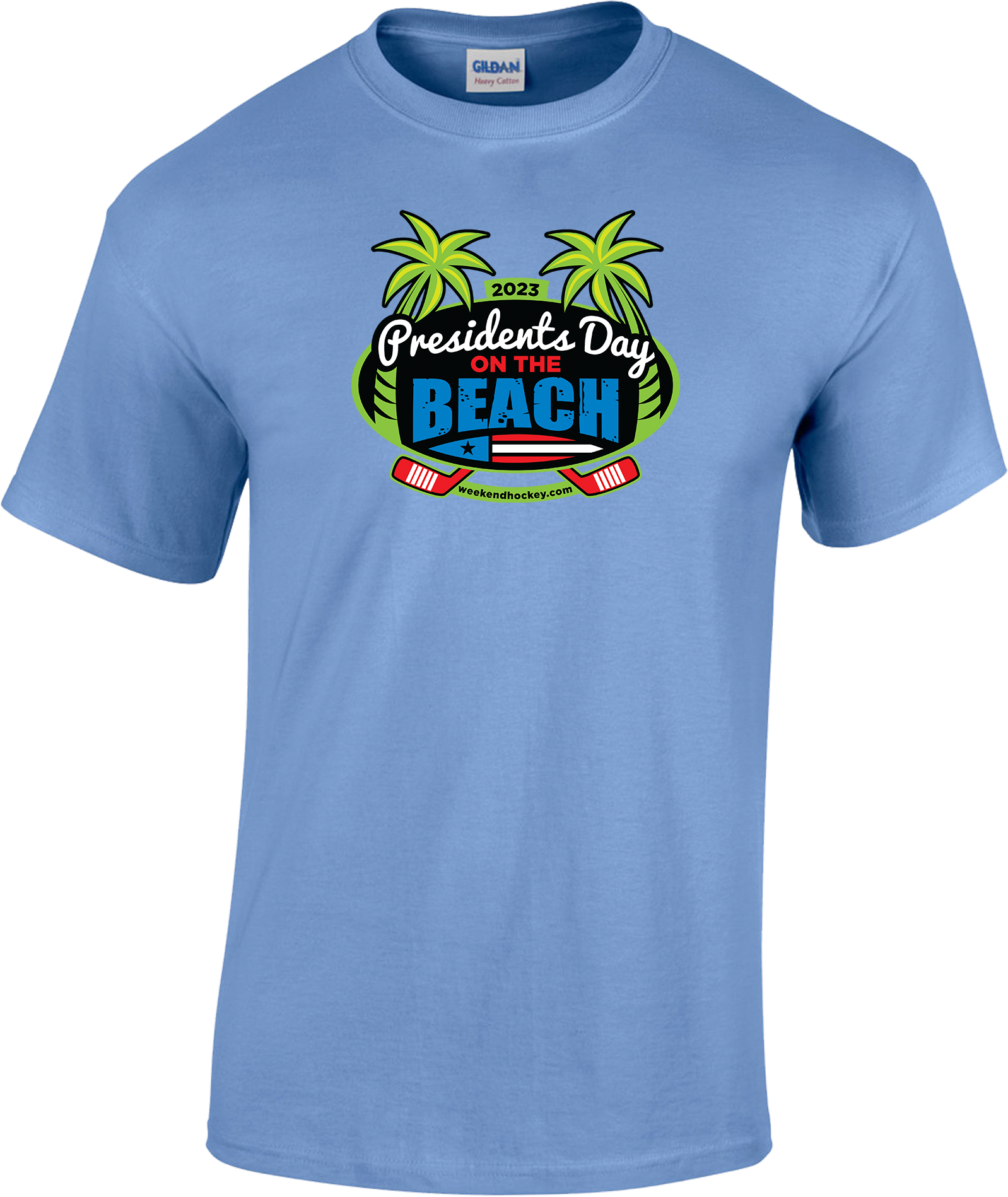 SHORT SLEEVES - 2023 Presidents Day on the Beach